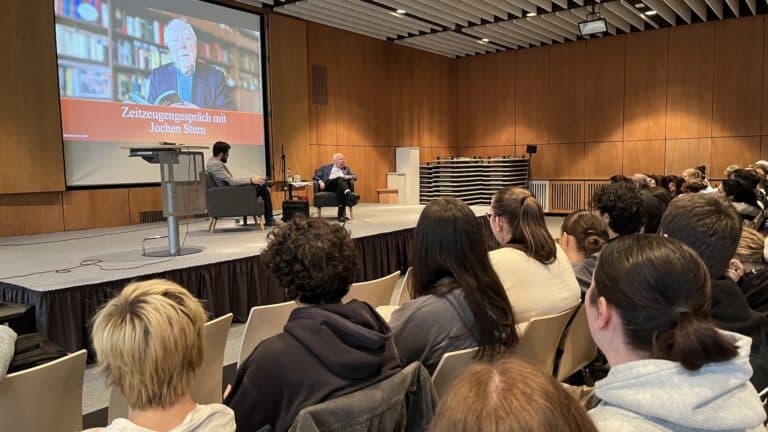 Zeitzeugengespräch mit Jochen Stern